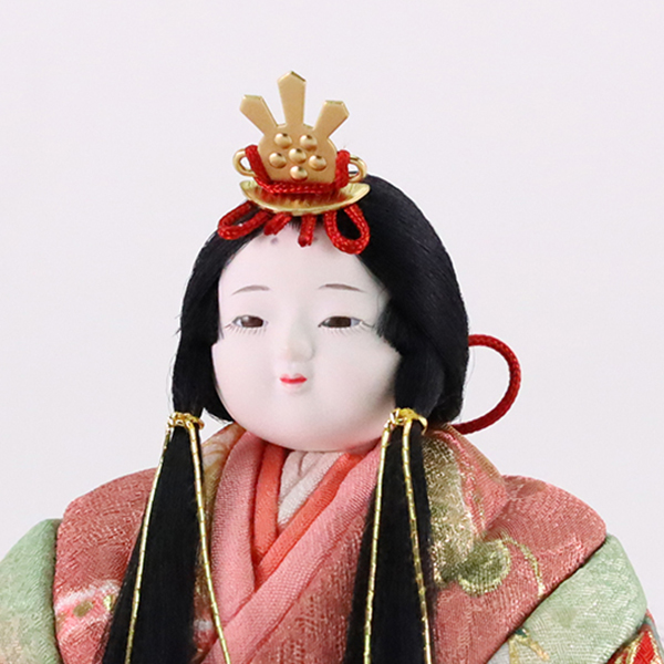 木目込人形 喜久絵 収納飾り「桜」