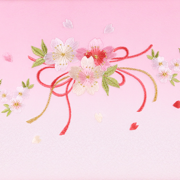 木目込人形 喜久絵 収納飾り「桜」